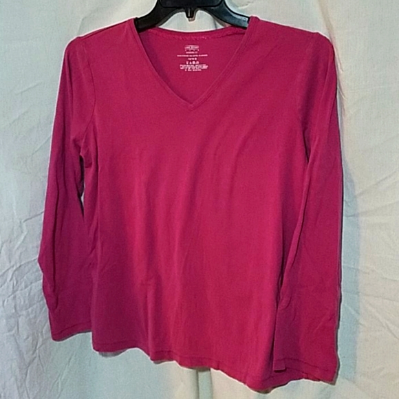 Lane Bryant Tops - Lane Bryant Dusty Rose Long Sleeve Shirt 14W 16W